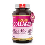 Herba BioCell Collagen Capsules 500mg – 120 Vegetable Capsules | Made in Canada