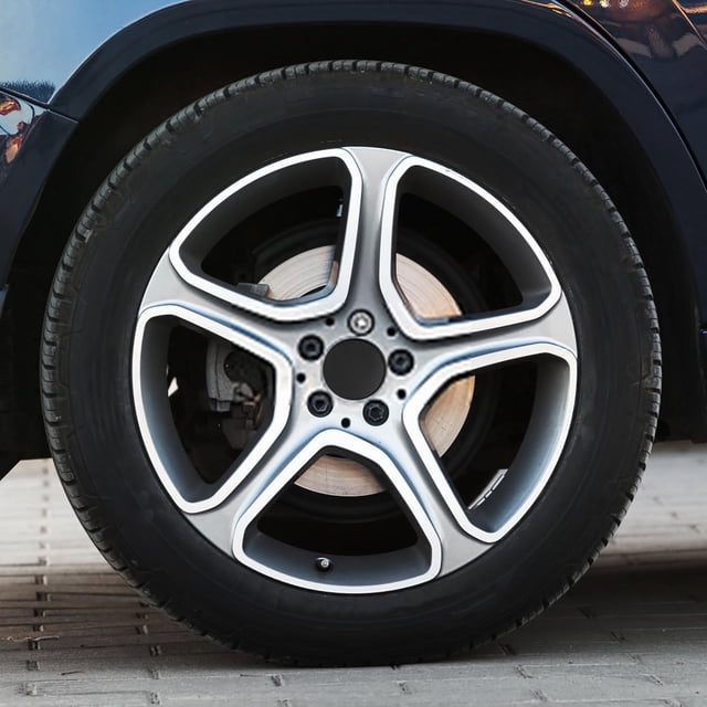 54mm Custom Fit Wheel Hub Caps for Automotive - Enhance Vehicle with Sleek Wheel Covers