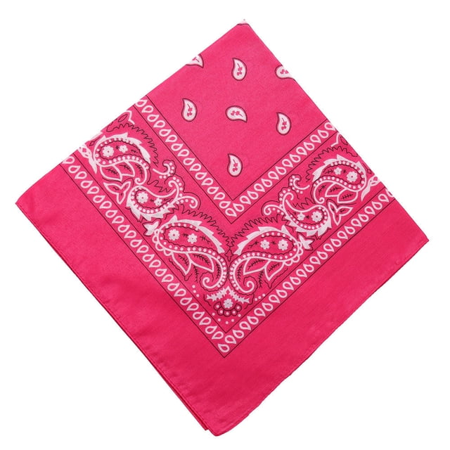 Birdeem Paisley Bandanas Multi Colored Set Cowboy Bandana Head Scarf Double Sided