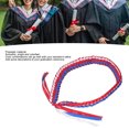 thumbnail image 4 of 47.24in Graduation Ribbon Lei 4 Strands Handmade Braided Necklace for School Graduation Gift Party, 4 of 8