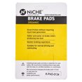 thumbnail image 2 of Niche Right Brake Pad Set for Can-Am Defender HD10 Organic UTV 519-KPA2356D, 2 of 5