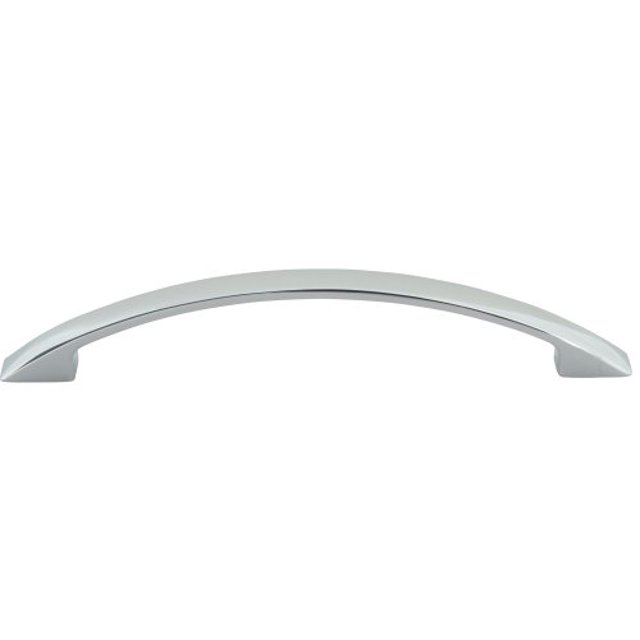 Atlas Homewares A811-CH 6-1/4-Inch Euro-Tech Collection Modern Arch Pull, Polished Chrome