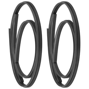 MesaSe 4pcs Lames de rechange pour Wiper Renforces Pare-brise Lames pour Wiber Renouveles Bandes en caoutchouc pour Wipper