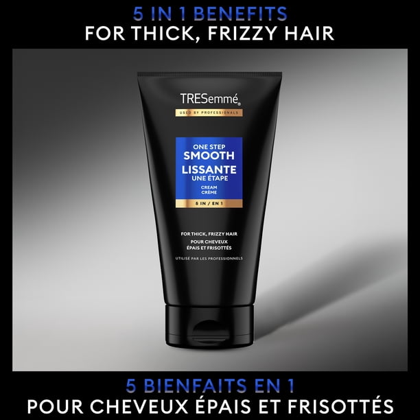 TRESemmé 5-in-1 One Step Sleek Cream for Thick, Frizzy Hair, 148
