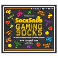 thumbnail image 2 of Sock Snob - Mens 3 Pack Retro Gaming Funky Novelty Video Game Socks, 2 of 2