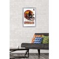 thumbnail image 3 of NFL Washington Commanders - Drip Helmet 22 Wall Poster, 14.725" x 22.375" Framed, 3 of 4
