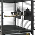 thumbnail image 3 of Prevue Pet Wrought Iron Travel Bird Cage, 3 of 8