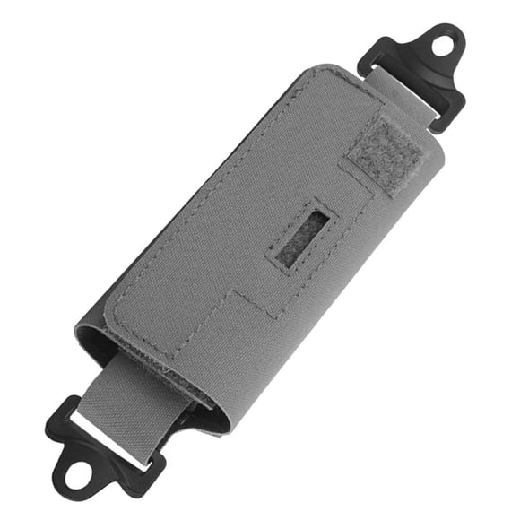 HLONK Helmet Counterbalance Weight Bag Helmet Counter Weight Pouch with Five Weight Blocks Helmet Counterweight Battery Pouch