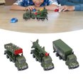 thumbnail image 3 of Alloy Metal Army Toys Model, Lightweight Exquisite Workership Diecast Military Toy Vehicles Model Simulation Design  For Toddlers For Boys For Kids For Gift Pull Back Military Car, 3 of 8