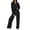 Black, variant on Pisexur Sweatsuit Set for Women Fashion Casual Solid Color Lounge Set Two Piece Outfits for Women Long Sleeve Lapel 1/4 Zip Sweathirts Drawstring Pants Tracksuits Vacation Outfits