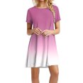 thumbnail image 1 of TJAZFJPA Robe d'Automne Femmes Robes d'Été Décontractées Manches Courtes Robes d'Été T-Shirt Décontractées Jupes de Plage Mini Robes Noires Robe Formelle Maxi Robes d'Été pour Femmes, 1 of 5