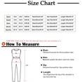 thumbnail image 3 of CEHVOM Womens Fashion Retro Rompers Suspender Solid Jumpsuit Cotton Pants, 3 of 6