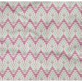 thumbnail image 4 of oneOone Organic Cotton Poplin Twill Fabric Chevron|Triangle & Square Geometric Printed Craft Fabric BTY 42 Inch Wide, 4 of 4