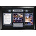 thumbnail image 1 of Oilers d'Edmonton Feuille de Pointage Encadrée des Champions de la Coupe Stanley 1990 Collage, 1 of 9