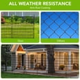 thumbnail image 1 of BeesClover Outdoor Garden Fencing Decorative Garden Fence Rustproof Metal Wire Animal Barrier Fence for Dogs, Rabbits, Landscape Edging, and Patio, 1 of 5