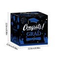 thumbnail image 3 of Wzzjkit Graduation Card Box, Congrats Grad Boxes Class Graduation Gift, Cards Box for Graduation Decorations Favors Party Supplies Props, 3 of 6