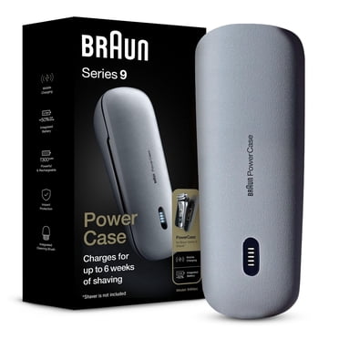 Braun Powercase, compatible avec les Rasoirs Électriques Braun Series 8 et 9, Offre jusqu'à 6 Semaines d'Autonomie