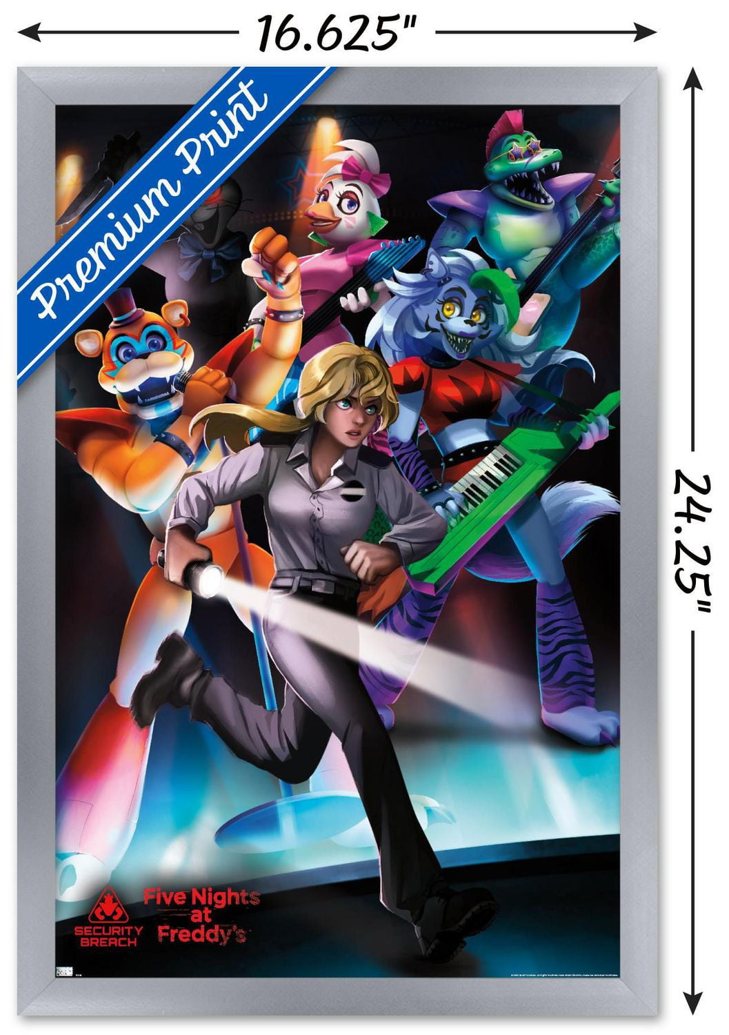 Five Nights at Freddy's: Security Breach - Group Wall Poster