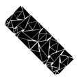 thumbnail image 1 of mmirethe Non-Rétractable Triangles Graphiques Voiture Autocollants Large Gamme d'Applications Large Application PVC Pas de Décoloration Amovible Brillant Noir 1Set, 1 of 6