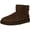 Chocolate, variant on Ugg Women's Classic Mini II Leather Chestnut Ankle-High Suede Boot - 9M