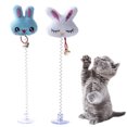 thumbnail image 1 of 2PCS Spring Cat Play Toys Rabbit Cute Fashion Kitten Wand Toys Kitten Bell Toys, 1 of 10