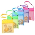 thumbnail image 5 of Sac de Plage en Filet pour Jouets de Plage, Sac Coquillage, Sac pour Coquillages, Sac en Filet pour Jouets de Sable, Sacs de Collecte de Coquillages, Fourre-Tout pour Accessoires de Plage, Sac de Rangement avec Sangles de Transport Ajustables pour Garçons et Filles, 5 of 5