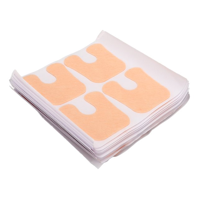 Felt Insert Pads, Felt Forefoot Cushion 12 Sheets Reduce Pain U Shape For Daily