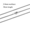 thumbnail image 1 of Collier en Métal simple Mode Non-mainstream Adapté pour Garçons et Filles, 1 of 4
