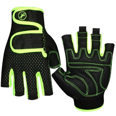 Abody Sailing Gloves 3/4 Short Finger Cycling Mountain Bike Bicycle Gloves for Men and Women Fishing Kayaking Paddling Sailing Workout Gloves