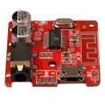 thumbnail image 2 of Receiver Module Car Wireless Audio audio receiver module; Receiver Module Bluetooth-compatible USB 3.5mm Interface DIY Circuit Board, Red, 2 of 9