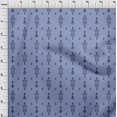 thumbnail image 3 of oneOone Tissu Polyester Lycra Flèche & Paisley Ikat Imprimé Tissu BTY 56 Pouces de Large, 3 of 4