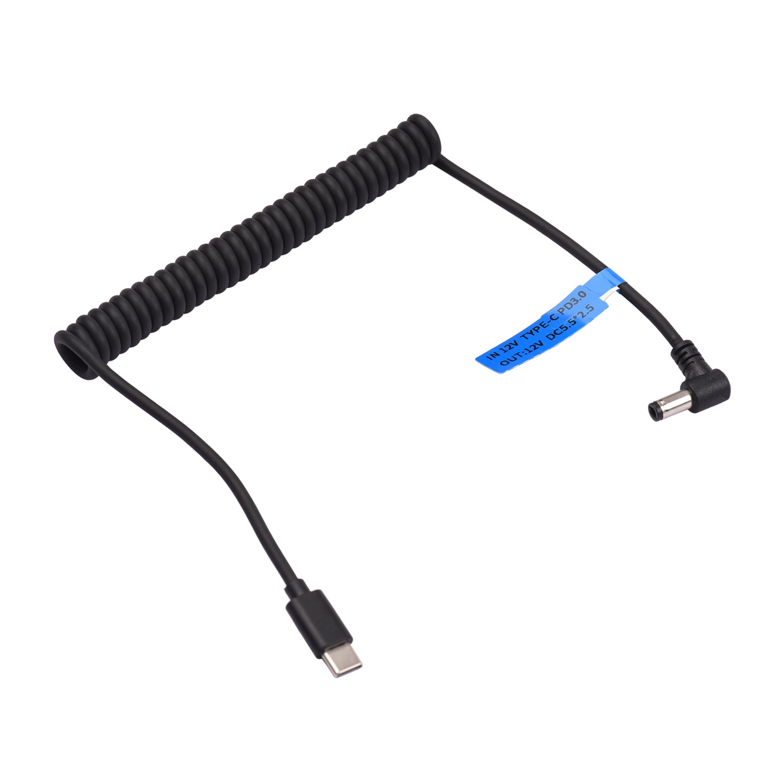 Labymos PD3.0 USB Type-C Male to DC5.5*2.5mm Male Connector Power Cable Charging Cord Adapter