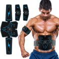 thumbnail image 1 of Stimulateur Abdominal Haofy ABS Toner Abdominal Muscle Entraîneur, Rechargeable USB 6 Modes 10 Niveaux Ultime, 1 of 8
