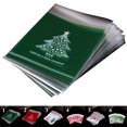 thumbnail image 3 of 100PCS Christmas Treat Bags Creative Patterns Cookie Bags Candy Treat Bags, 3 of 10