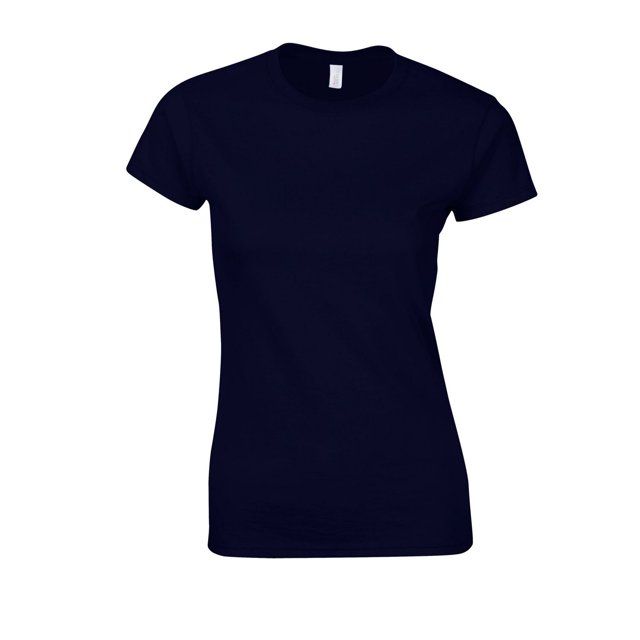 Gildan T-Shirt en Coton Filé à l'Anneau Softstyle pour Femmes