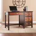 thumbnail image 1 of Southern Enterprises Hendrik Apothecary Desk in Espresso, 1 of 7