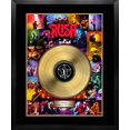 thumbnail image 1 of Rush Photo Collage Framed with Gold LP - Music Memorabilia Wall Art, Ready to Hang, 1 of 2
