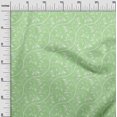 thumbnail image 2 of oneOone Cotton Flex Light Green Fabric Asian Floral Block Craft Projects Decor Fabric Printed By The Yard 40 Inch Wide, 2 of 3