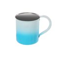 thumbnail image 1 of IH Casa Decor En Acier Inoxydable Tasse Ombre Bleu - Ensemble De 2, 1 of 1