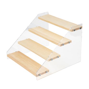 UPOUART Cupcake Stand Showcase Ice Cream Cone Display Rack 1Set