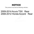 thumbnail image 2 of TOR Front Outer Steering Tie Rod End Kit for Car Honda Accord Acura TSX KTR-103835, 2 of 2