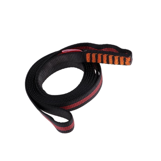 Langgg Sangle d'Escalade en Polyester, Sangle à Roulement, Ceinture Plate, Protecteur de Corde Extérieur 180 cm
