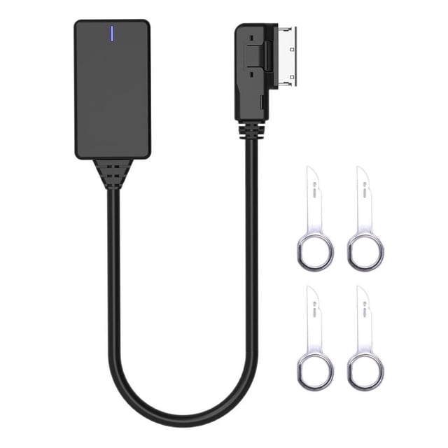 For Audi A3 A4 A5 AMI MDI MMI Bluetooth Music Interface AUX Audio Cable Adapter!