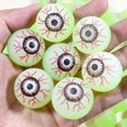 thumbnail image 1 of 5pcs Glow-In-The-Dark Magic Eye Balls, 30Mm - Perfect For Halloween & Novelty Parties, 1 of 5
