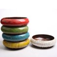 thumbnail image 4 of Guardoinrt Vintage Ceramic Glazed Bonsai Pot Creative And Durable For Plant Lovers Easy To Maintain Ceramics yellow, 4 of 6