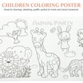 thumbnail image 3 of KEINXS Children‘s Coloring Scroll Poster Giant Decor Kids Drawing Paper Graffiti Pad for, 3 of 6