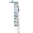thumbnail image 1 of Blue Ocean 52"" Aluminum Shower Panel with Shower Head (SPA392M), 1 of 6