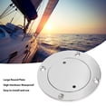 thumbnail image 4 of 316 Stainless Steel Round Deck Plate, Inspection Hatch for Marine, Detachable Water Tight Lid Cover, Round Non Slip Inspection Hatch for Marine, Yacht, RV, 4 of 7