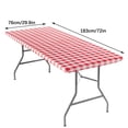 thumbnail image 3 of Fitted Picnic Table Cover Elastic Waterproof Outdoor Camping Tablecloth for Rectangle Tables Camper Summer Accessories Rv Car Essentials Vacation Gifts for Women Men, 3 of 5