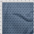 thumbnail image 3 of oneOone Polyester Lycra Grayish Blue Fabric Geometric Line Ikat Craft Projects Decor Fabric Printed By The Yard 56 Inch Wide, 3 of 4